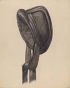 Crepe Bonnet by Francis Law Durand