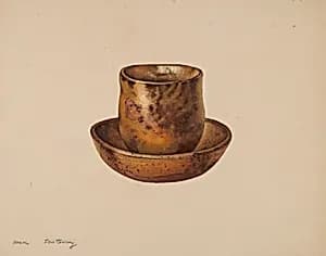 Cup and Saucer by Aaron Fastovsky