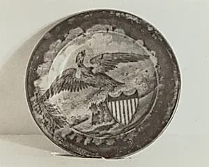 Cup Plate - "U.S. Arms" by Helmut Hiatt
