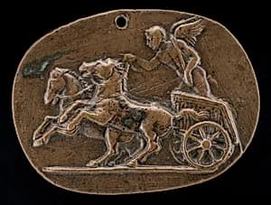 Cupid Driving a Chariot by Florentine 15th Century