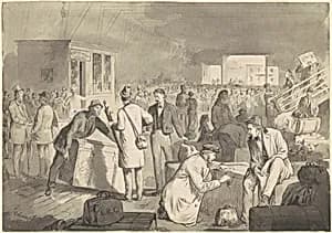Customs Shed by James Wells Champney