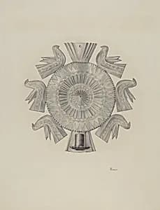 Cut Tin Candleholder