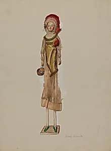 Dairy Maid Doll by Beverly Chichester