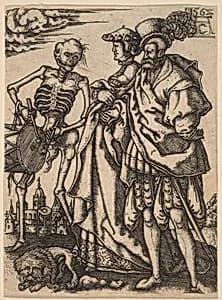 Dance of Death I by Allaert Claesz