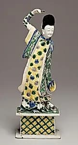 Dancing Woman by Chinese Qing Dynasty