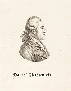 Daniel Chodowiecki by Maximilian Franck after Adrian Zingg