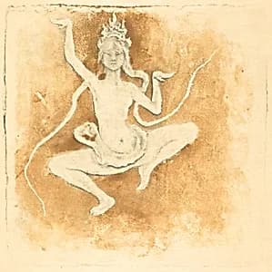 Danseuse Cobodgienne (Cambodian Dancer) by Pierre Roche