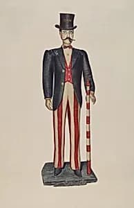Dapper Dan Store Figure by Helen E. Gilman