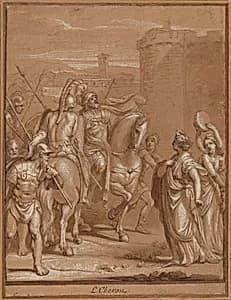 Daughter of Jephthah by Louis Chéron