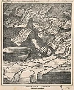 Décret de la commune by Honoré Daumier