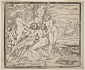 Death of Adonis by Luca Cambiaso