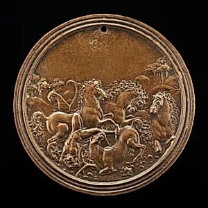 Death of Hippolytus by Moderno