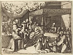 Death of the Queen by Jacques Callot