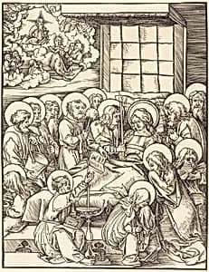 Death of the Virgin by Hans Wechtlin I