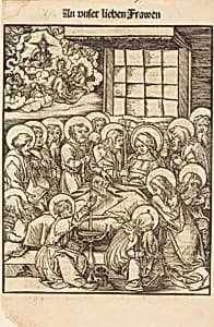 Death of the Virgin by Hans Wechtlin I