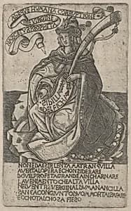 Delphian Sibyl by after Baccio Baldini