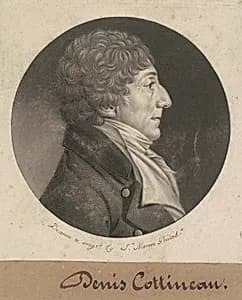 Dennis Nicholas Cottineau by Charles B. J. Févret de Saint-Mémin