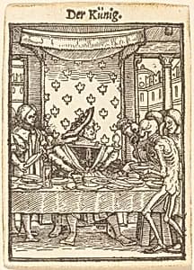 Der Künig (The King) by Hans Lützelburger after Hans Holbein the Younger
