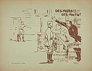 Des Mots! Des Mots!