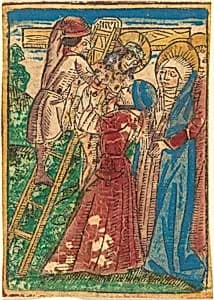 Descent from the Cross by German 15th Century