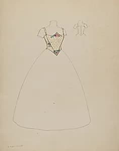 Design for Bodice by Creighton Kay-Scott