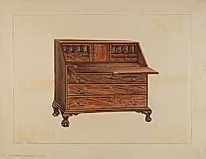 Desk by Isadore Goldberg