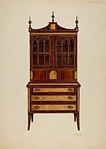 Desk by Charles Bowman