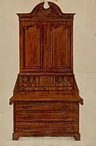 Desk by Franklin C. Moyan