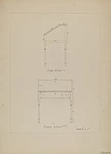 Desk by George Fairbanks