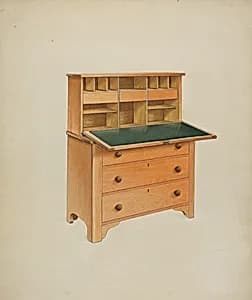 Desk by Winslow Rich