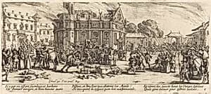 Destruction of a Convent by Jacques Callot