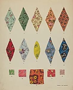 Detail of Quilt by Francis Law Durand