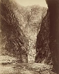 Diamond River Canyon by William H. Jackson