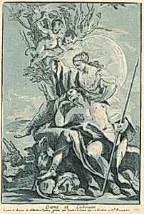 Diana and Endymion by Nicolas Le Sueur after Sebastiano Conca