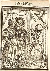 Die Edelfrau (The Noblewoman) by Hans Lützelburger after Hans Holbein the Younger
