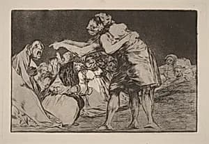 Disparate desordenado (Disorderly Folly) by Francisco Goya