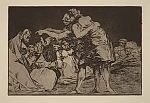 Disparate desordenado (Disorderly Folly) by Francisco Goya