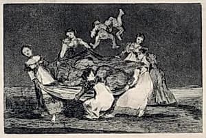 Disparate femenino (Feminine Folly) by Francisco Goya