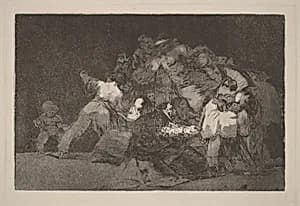 Disparate general (General Folly) by Francisco Goya