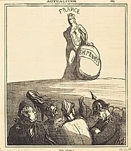 Déjà relevée! by Honoré Daumier