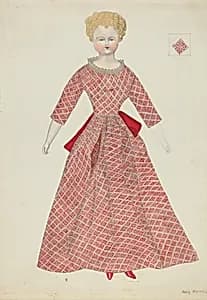 Doll and Costume by Mary E. Humes