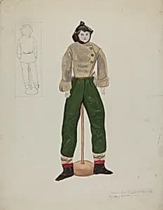 Doll and Costume by Mary E. Humes
