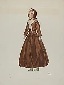 Doll - "Betsey Paine" by Josephine C. Romano