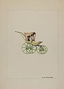 Doll Carriage by Walter W. Jennings