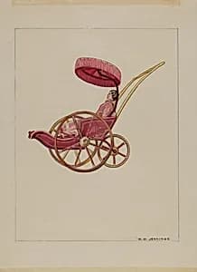 Doll Carriage by Walter W. Jennings