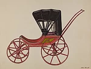 Doll Carriage by Rex F. Bush