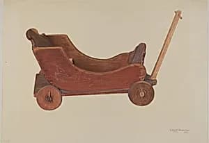 Doll Cart by Chris Makrenos