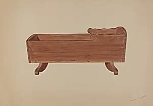 Doll Cradle by Therkel Anderson