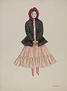 Doll - "Flora Richardson" by Edith Towner