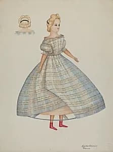 Doll - "Nellie Bates" by Josephine C. Romano and Edith Towner